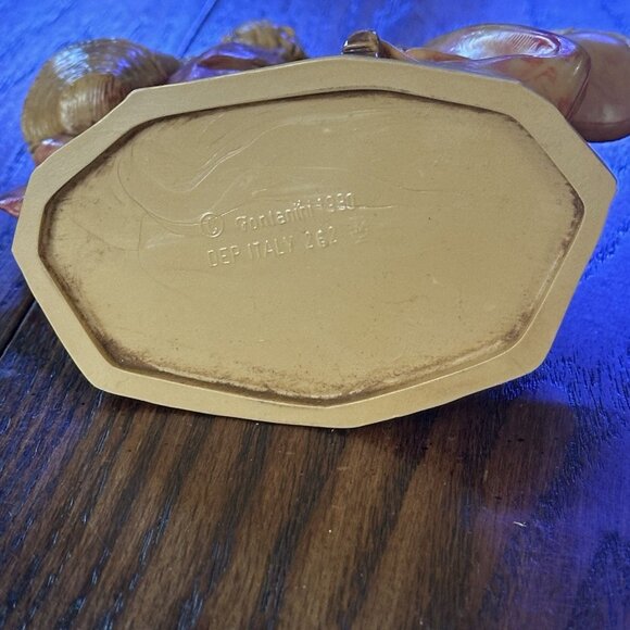 FONTANINI DEPOSE ITALY 5" 1990 THE PILGRIMAGE 3 CHILDREN NATIVITY VILLAGE W/BOX - Picture 4 of 10